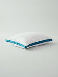 Accent fiber pillow for everyday comfort and neck support