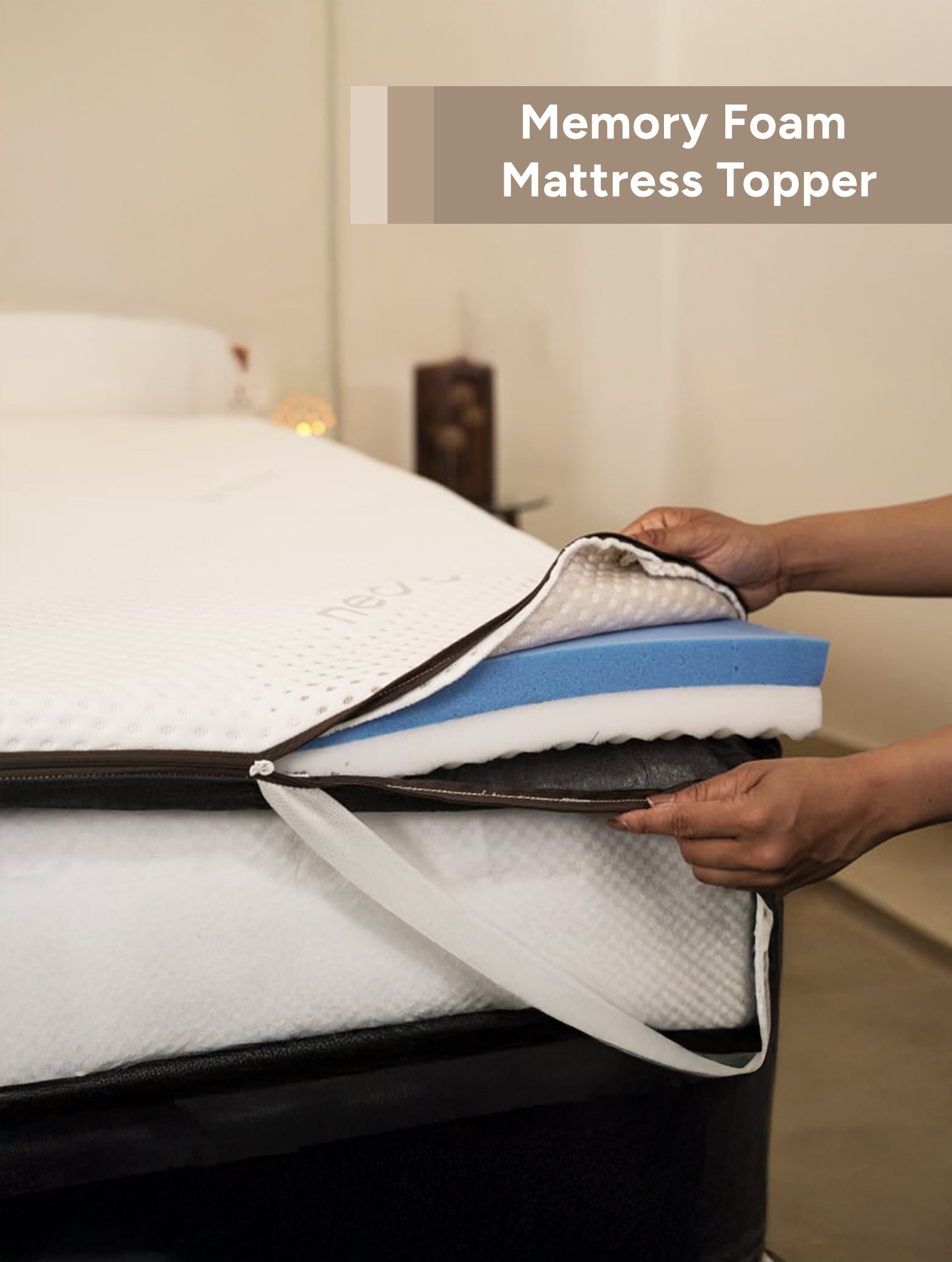 Memory Foam Mattress Topper